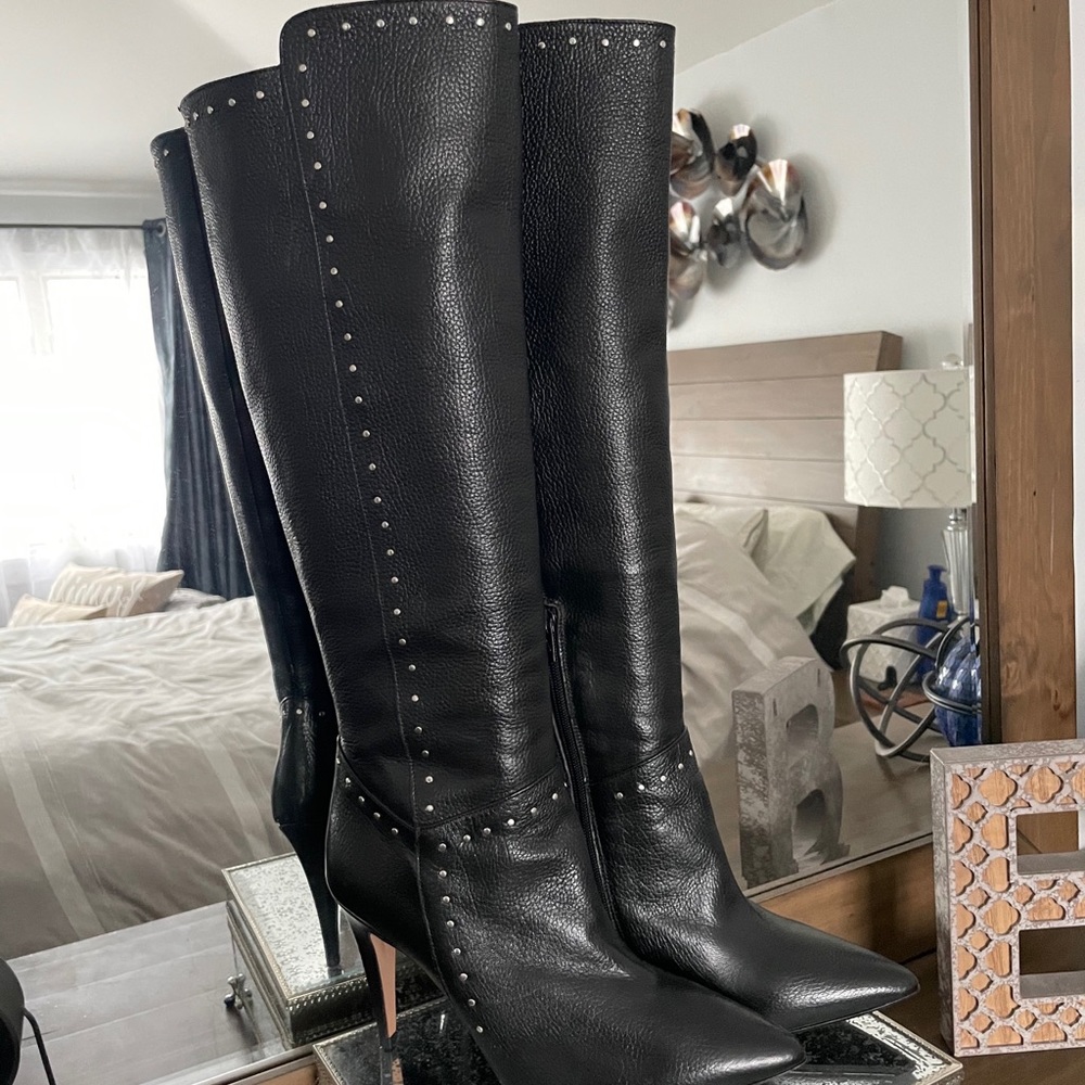 Knee-high Italian Leather Boots